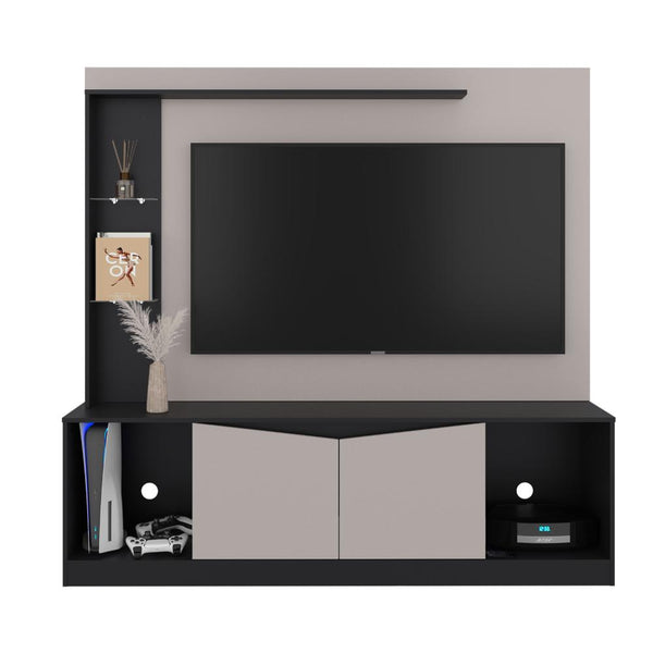 Mesa Para Tv Cuera, Capri y Wengue, Para Televisor Hasta 65" Pulgadas