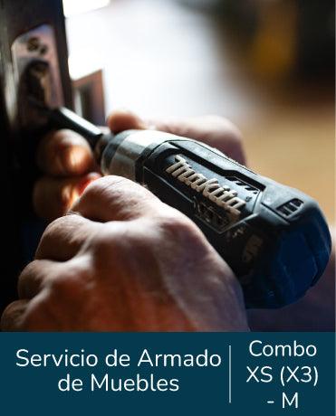 Servicio de Armado, Combo XS (X3) - M, para Muebles.