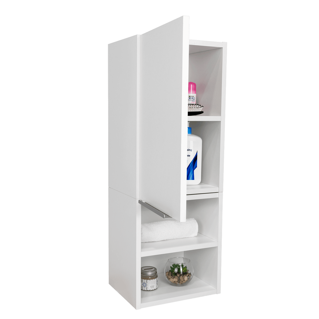 Gabinete de Baño Ciro, Blanco, con Amplio Espacio Para Guardar Objetos de Aseo Persona - VIRTUAL MUEBLES