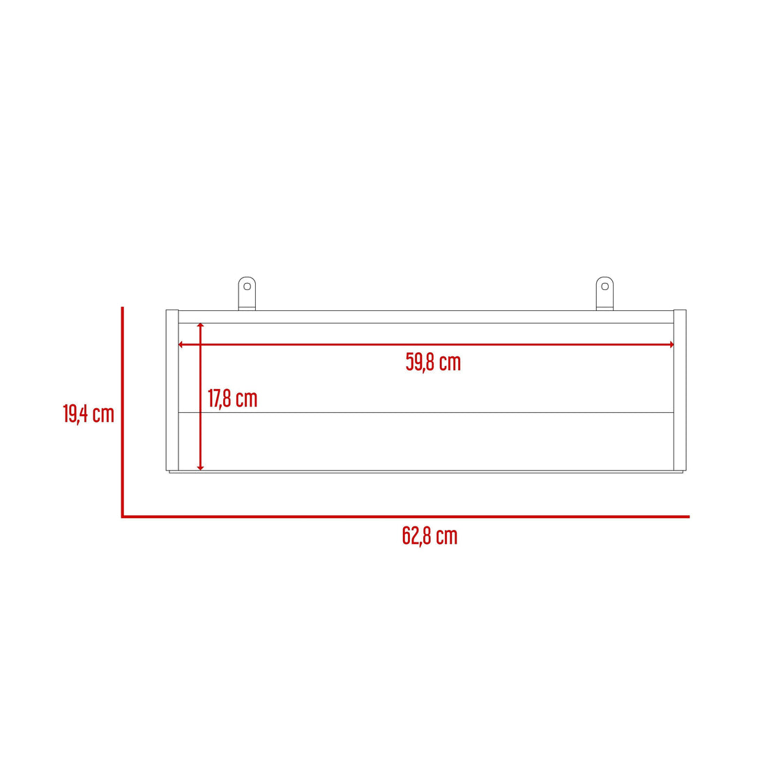 Combo de Bibliotecas Home,Wengue, Incluye Tres Bibliotecas y Tres Complementos - VIRTUAL MUEBLES