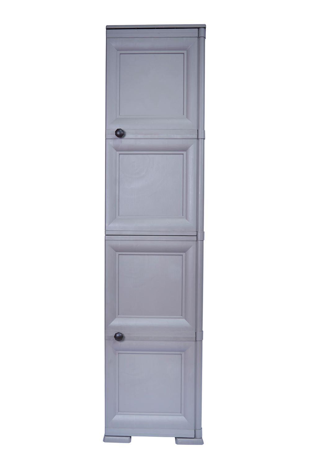 Mueble Organizador Elegance Donatello Liso color Avellana para Habitación.