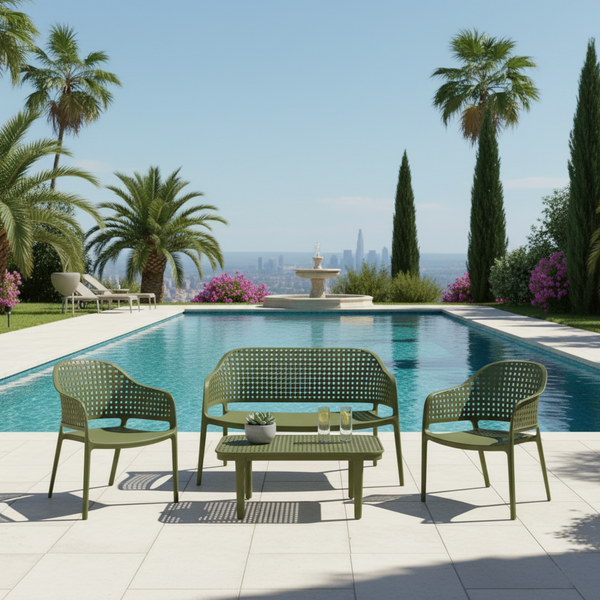 Sala de Exterior Amalfi, Verde Olivo