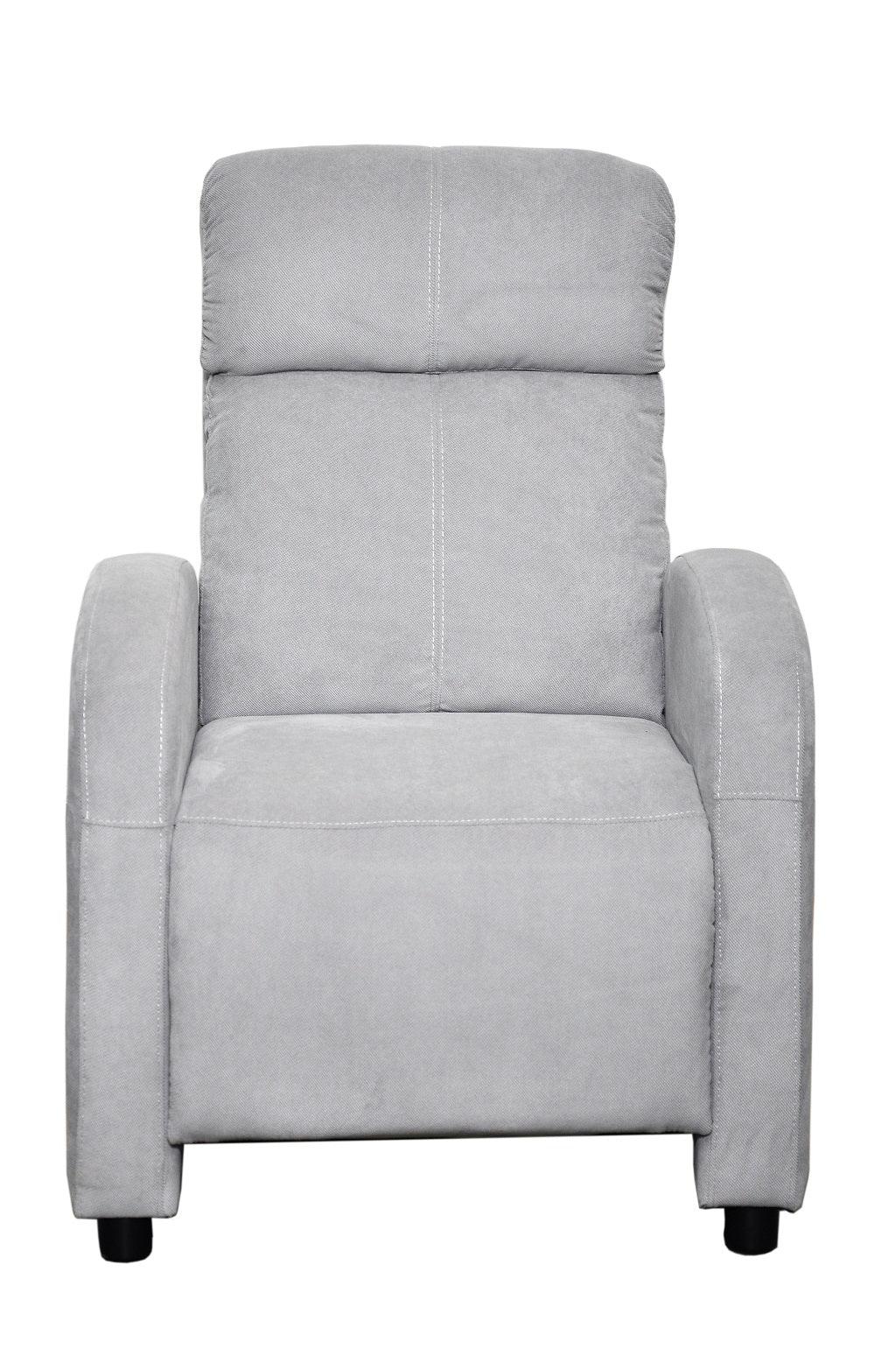 Silla Reclinable Inoa color Gris para Sala.