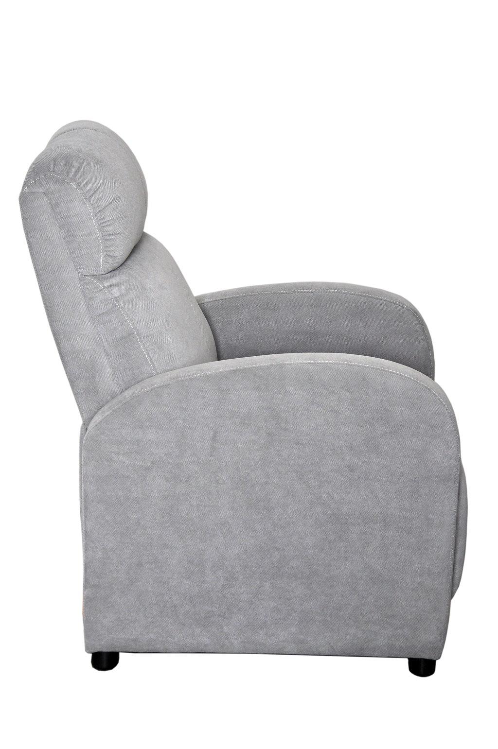 Silla Reclinable Inoa color Gris para Sala.